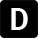Letter D Icon