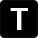 Letter T Icon